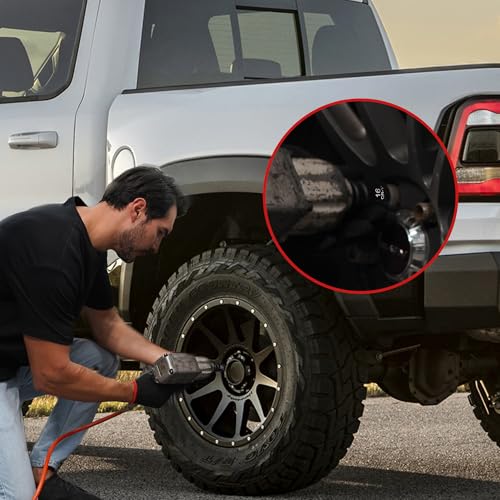Reniteco 25-Piece 1/2" Drive Socket Set, Metric(10mm-32mm), Deep Sockets, Extension Bars, 1/2" F to 3/8" M Reducer,3/8" F to 1/2" M Reducer, Universal Joint, 6 Point Design, Cr-V - size: 1/2" 25 PCS Metric