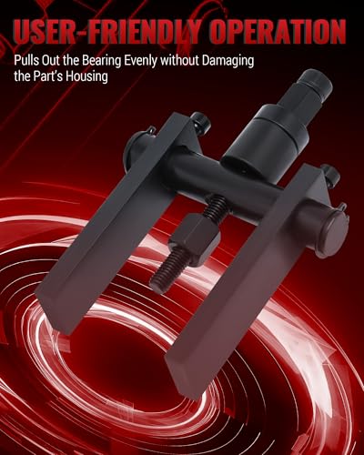 Reywoo Motorcycle Wheel Bearing Puller Set, 8-25mm Motorcycle Wheel Inner Bearing Removal Tool Set, 10 Piece Blind Hole Bearing Puller Tool Kit for Removing Motorcycle Bearings - style: 10pcs 8-25mm