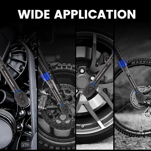 1/4-Inch Drive Click Torque Wrench, 20-240 in.-lb / 2.3-27.1 Nm, Adjustable Dual-Direction 72-Tooth Inch Pound Torque Wrench for Bike, Motorcycle & Small Engine Repair - size: 1/4" DR.『20-240 IN.LB』