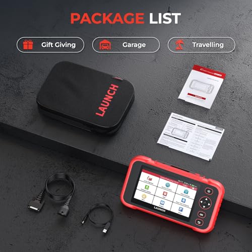LAUNCH CRP123I V3.0 Elite OBD2 Scanner Diagnostic Tool with DOIP & CAN FD, 2026 New Code Reader for Cars and Trucks, Engine ABS SRS Transmission Car Scanner, Oil/EPB/DPF/SAS/Throttle Relearn