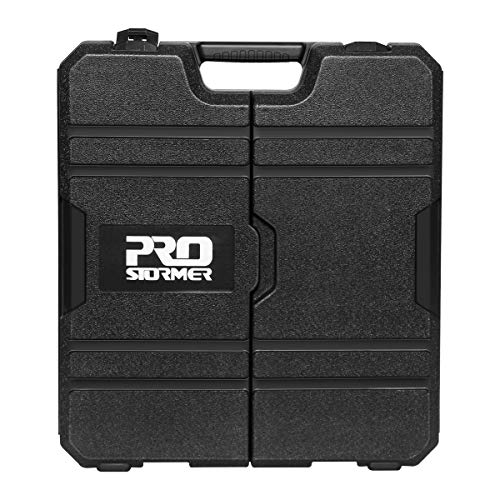 Prostormer 240-Piece Mechanics Tool Set, Socket and Wrench Kit | SAE and Metric Sizes, 3/8 & 1/2-Inch Drive Ratchet, General for Automotive Car and Home Repair