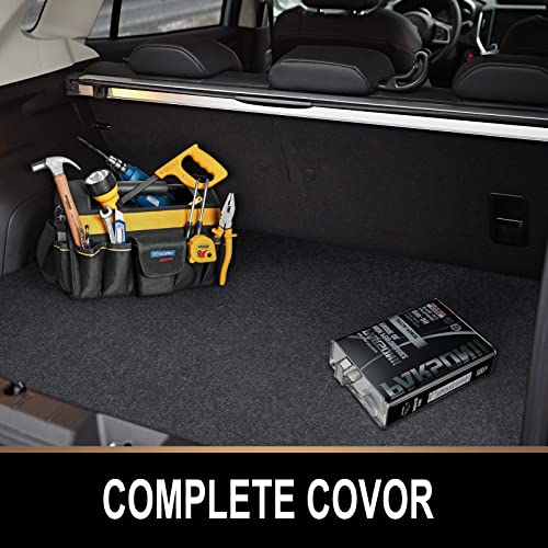 TREETONE Oil Spill Mat, 7.4 x 20 Ft, Premium Absorbent Oil Pad. Contains Liquids, Protects Garage Floor from Spills, Drips, Splashes and Stains. Washable, Reusable, Waterproof Rubber Parking Mats - size: 7.4 x 20 Feet