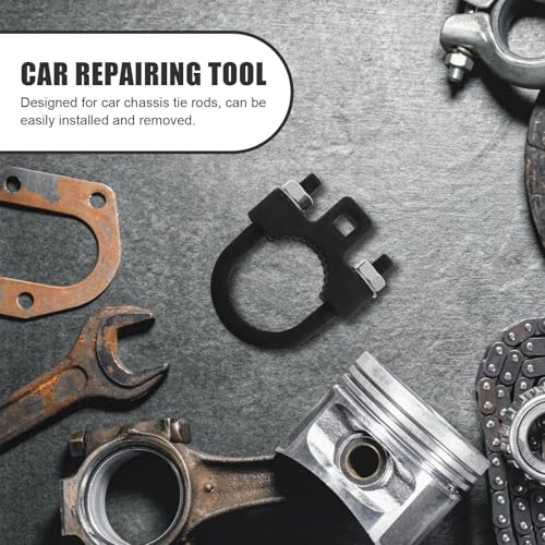 Hemobllo Inner Tie Rod Removal Tool for Automotive Repair Kit with Carbon Steel Construction and Easy Operation, Sturdy Ball Joint and Tie Rod Puller Wrench for Car Repair Mechanics