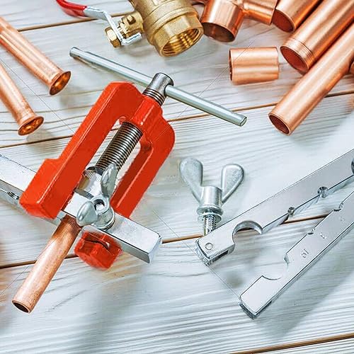 Tnisesm 3/16Inch Brake Line kit Include Copper-Plated Brake Lines with Fitting (16Pcs Fittings,2Pcs Unions+4Pcs Nut) Brake line Bender Single Flare Tool,Cutter 3/16Inch Brake line kit - style: 3/16 Gold Brake Line Kit with Tube Bender