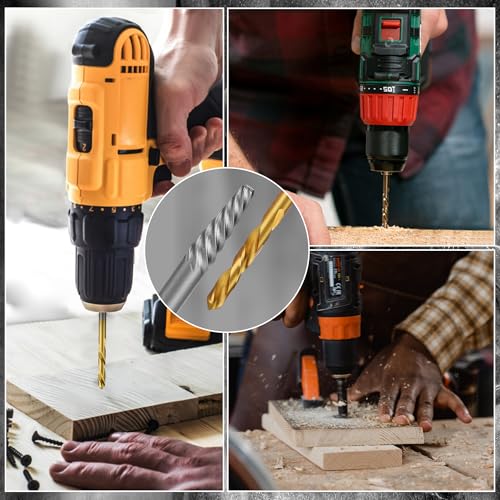 10PCS Stripped Screw Extractor Set, 35# Cr-Mo & 6542 HSS Steel Cobalt Left Handed Drill Bit | Broken Screw Extractor Kit | Easy Out Screw Extractor Set Removing Stripped Screws Broken Bolts - size: Upgarded Kit-10PCS