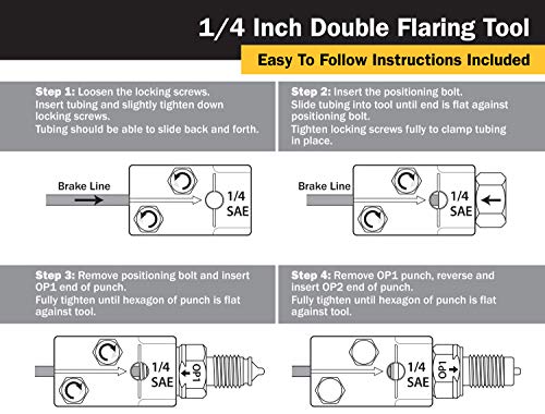 Titan 51515 1/4-Inch Double Flaring Tool - size: 1/4-Inch Flaring Tool