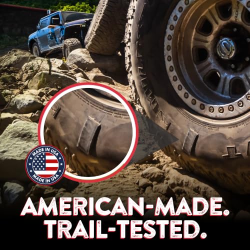 GlueTread Sidewall Tire Repair Kit - Off-Road Tire Patch Kit for ATV and UTV Tires - Large Rubber Patch & Adhesive Glue - Heavy Duty - For Sidewall Damage Repair