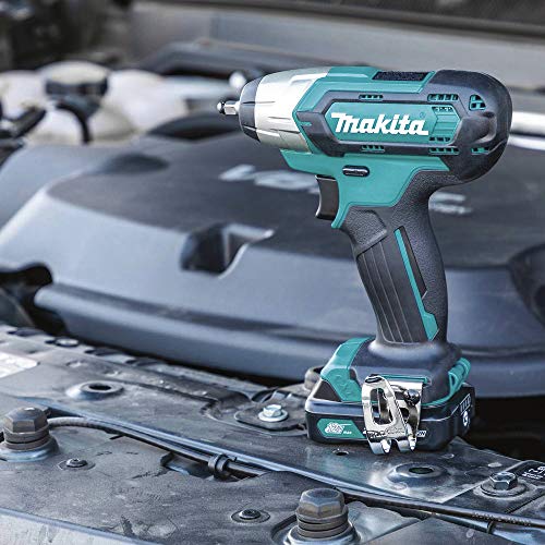 Makita WT04R1 12V max CXT® Lithium-Ion Cordless 1/4" Impact Wrench Kit (2.0Ah) - size: One Size