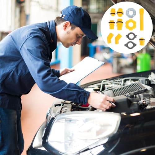 1set Radiator Funnel Fill Kit Coolant Filling Funnel for Spill Prevention Automotive Tool