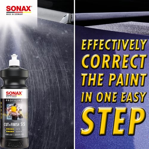 SONAX Cut & Finish Polish Compound | Removes P1500 Marks & Defects | 250ml - size: 250ml