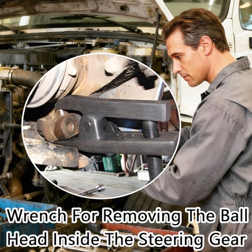 Ball Joint Separator Tool – Universal, Adjustable from 1-1/2" to 1-7/8", Remover Tool Compatible with Separating Arms, Tie Rods, and Ball Joints on Cars Trucks ATVs