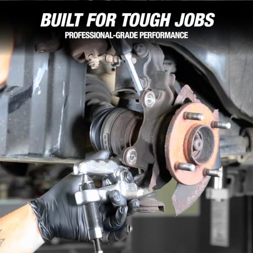 OEMTOOLS 25219 Hydraulic Ball Joint Separator, Safe and Powerful Joint Splitter Hydraulic Ball Joint Press Kit Separator Tool for Cars Trucks and SUVs | Joint Splitter Rated to 8 Tons, Hydraulic Ball Joint Press Kit, Jaw Width 22 mm (0.86"), Jaw Capacity