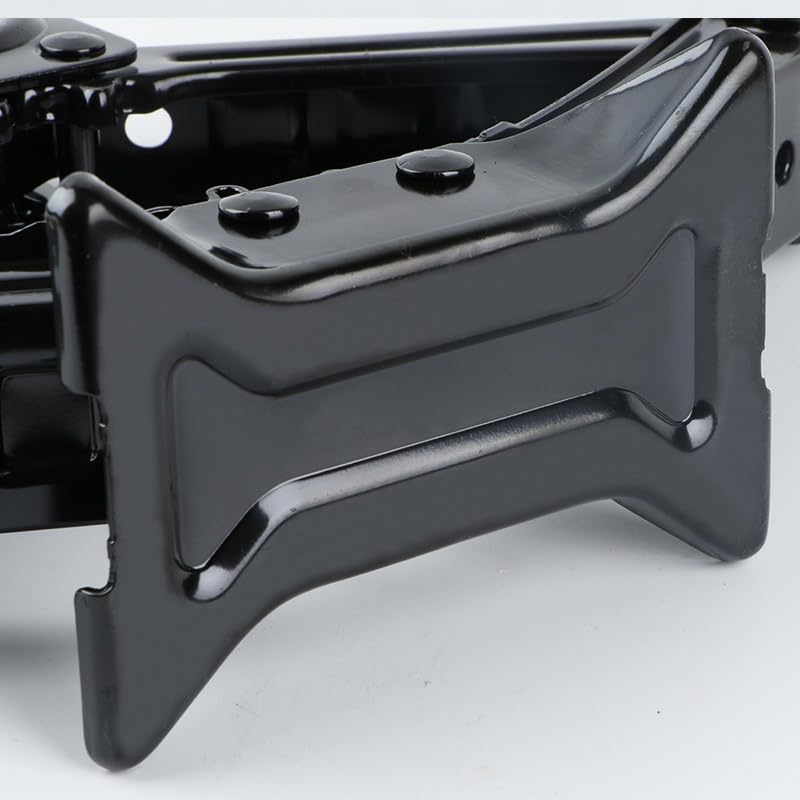 2 Ton Scissor Car Jack Kit for Emergency Flat Tire Change - Portable with Wrench & Gloves