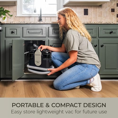 Kenmore SpotLite Go Pet Portable Carpet & Upholstery Spot Cleaner Machine | 16KPa Power Suction Lightweight Deep Cleaning for Pet Messes, Couch, Area Rugs and Car Seats - color: Pearl