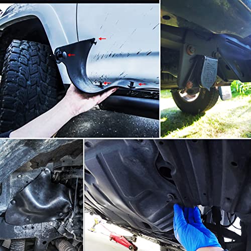 Nilight 70PCS Engine Under Cover Splash Shield Guard Body Bolts Bumper Fender Liner Push Retainer Fastener Rivet Clips for Infiniti G35 G37 FX35 FX45 EX35 Nissan 370Z 350Z 2 Years Warranty - color: 70Pcs Extruded U-nuts