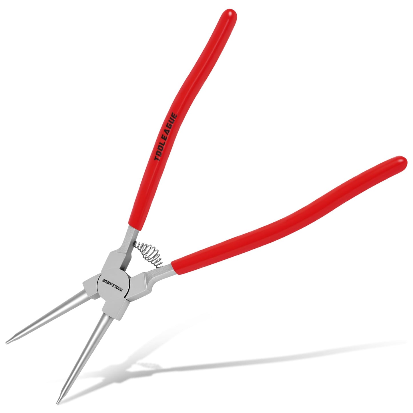 TOOLEAGUE 13" Large Snap Ring Pliers, Circlip Pliers,Straight Internal Heavy Duty for Ring Remover Retaining,1 Pc - size: 13 inches (Straight Internal, 1Pc)