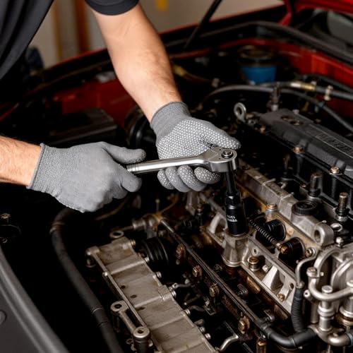 VEVOR 96 Piece 3/8" Drive Impact Socket Wrench and Bit Set, SAE (5/16" to 3/4") & Metric (8 to 22 mm), CR-V, Deep & Shallow, 6 Point, Ratchet, Universal Joint, Bit Holder, Adapters, Spark Plug Socket - style: 3/8" 96 PCS
