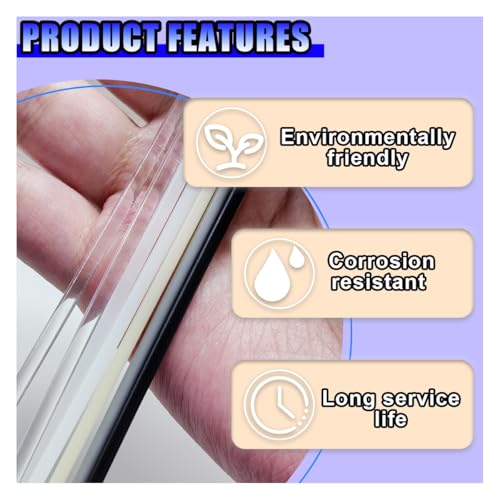 56PCS 7.9" Plastic Welding Rods, 0.11'' Diameter Plastic Welder Repair Rod, (PP PU ABS PE TPO PA PC) 7 Types of Plastics Welding Kit for Car Bumpers Daily Repair