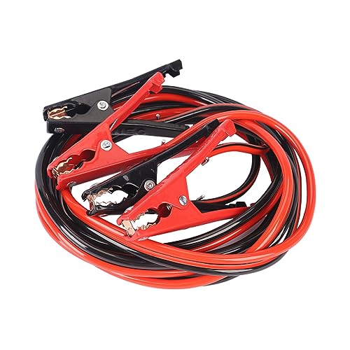 Heavy Duty Jumper Cables, Automotive Booster Cables for Starting Weak Batteries(16 Feet, 2-Gauge) - size: 2GA16FT