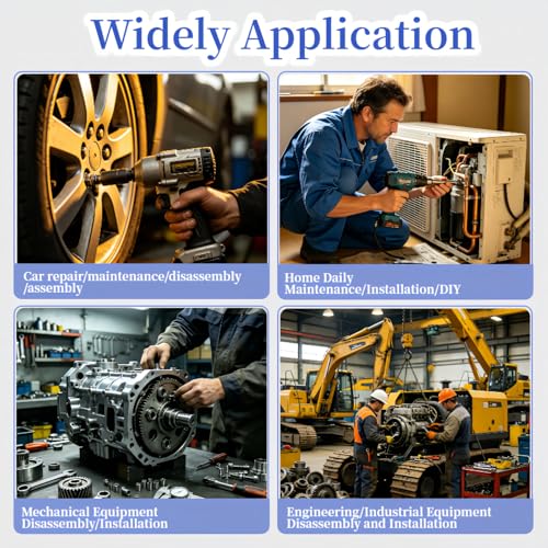 3/4"Drive x 18mm Metric, 6-Point Deep Impact Socket, Axle Nut Impact Socket | 40CR Alloy Steel,Clear labeling, Common Tools for Car Repair/Mechanical Work/Construction/Carpentry and Home Maintenance - size: 18mm