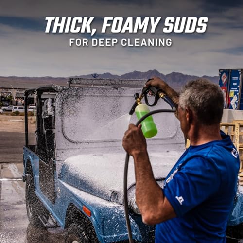 Slick Products Off-Road Wash (64 oz.) + Pressure Washer Foam Cannon Bundle – Super Concentrated ATV, UTV, Dirt Bike, Jeep & Truck Wash Foam Shampoo for Heavy Mud and Dirt - color: Off-Road Wash