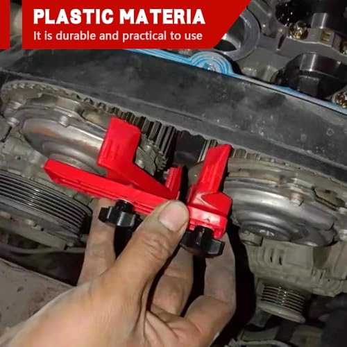 Engine Timing Tool, Camshaft Locking Tool, 9PCS Car Auto Dual Cam Clamp Camshaft Engine Timing Sprocket Gear Locking Kit, Cam Gear Clamp and Holder Set Universal for Most Cars, Trucks and Vans