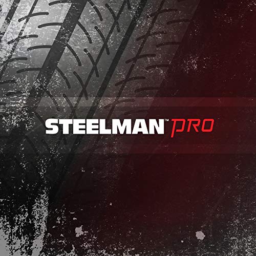 Steelman Pro 15-Piece Metric 6-Point Combination Wrench Set for Mechanics, Chrome Vanadium Alloy Steel, Angled Ends, Storage Rack Included - size: 15-piece