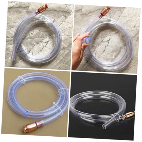 SOLUSTRE Automatic Water Pipe Kit Gas Siphon Pump Fuel Transfer Hose Oil Siphon Hose Versatile Easy to Use