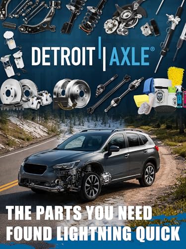 Detroit Axle - Rear 4pc Shock Absorbers Kit for 2011-2017 Buick Regal | 2010-2016 LaCrosse, 2014-2019 Chevrolet Impala, 2013-2015 Malibu, 2 Shock Absorbers Assembly 2 Sway Bar Links Replacement - size: 4AS47164/shock kit
