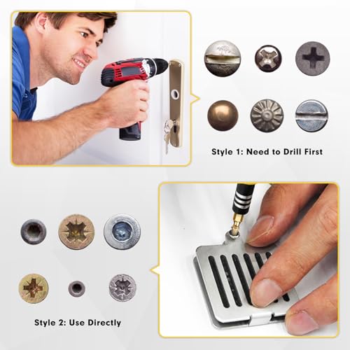 16 Pcs Stripped Screw Extractor Set – Easy Out Screw Extractor Set,Hss 6542 Bolt Extractor Kit,Stripped Screw Removal Tools for Remove Stripped Screws and Broken Bolts - size: 16 Pieces