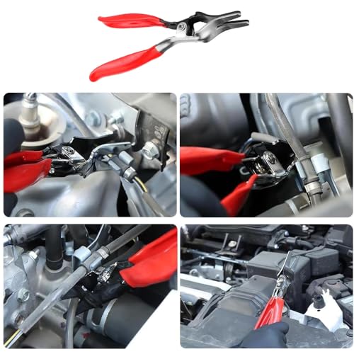 Automobile Hose Remover Pliers - Car Fuel and Vacuum Line Tube Hose Remover - Separator Pliers Pipe Repairing Tool - color: Hose Remover Pliers