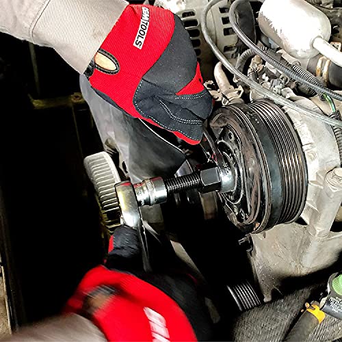 OEMTOOLS 37150 A/C Clutch Tool Kit, Removes and Installs Pressed-On AC Clutches, AC Compressor Clutch Kit for Use with Ford, GM, and Chrysler, Car Tools