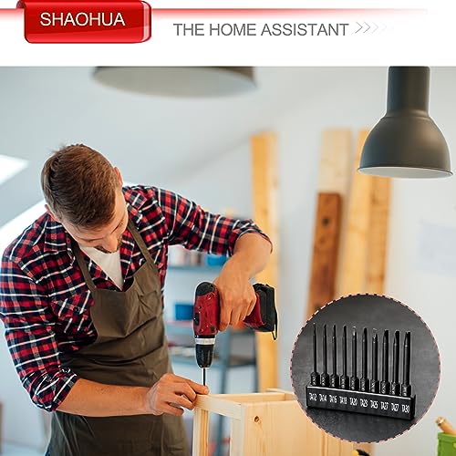 10PCS Triangle Screwdriver Set, 2.5Inch Long Triangle Screwdriver, Magnetic Screwdriver Bit Set, S2 Steel Screwdriver Drill Bit Set,1/4 Hex-Shank Drill Bit Set, Sizes TA12/14/16/18/20/23/25/27 (x2)/30 - style: A. Triangle Screwdriver Bits