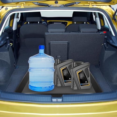 6 Pack Large Auto Oil Drain Pan - 22' Plastic Oil Catch Pan for Cars & Machinery - size: 6 Pack