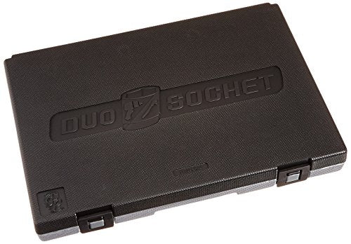 3/8" Dr. 59pc Fract. & Metric Duo-Socket Set - 12