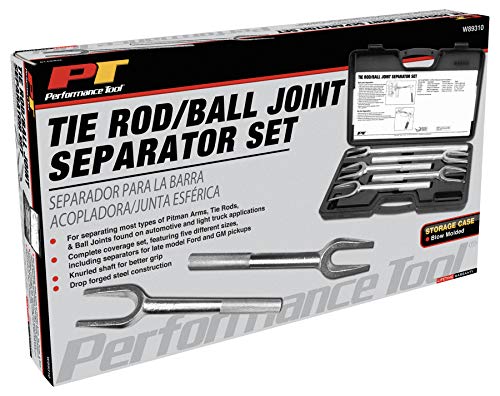 Performance Tool W89310 Tie Rod / Ball Joint Separator Set, 5-Piece - style: 5pc Tie Rod / Ball Joint Separator Set