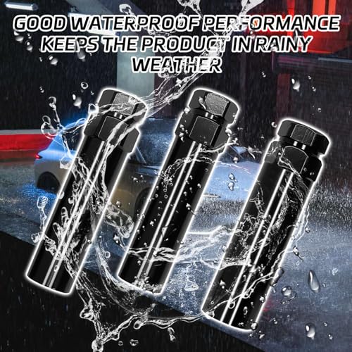 Small 6 Spline Lug Nut Socket, Wheel Lock Removal Kit for 19 mm (3/4 Inch) & 21 mm (13/16 Inch) Hex Socket Wrench, Wheel Lock Key Replacement for Aftermarket 6 Spline Lug Nut