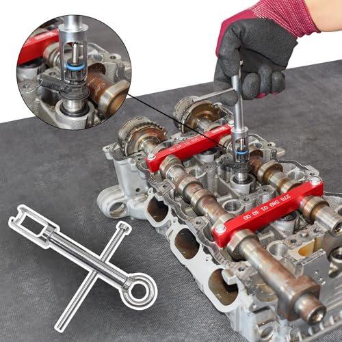 Engine Alignment Locking Timing Tool Kit with 4PCS Camshaft Adjuster Tool Kit, Compatible with Mercedes Benz M157/M276/M278, T60 & T100 Camshaft Scoket, Fuel Injector Puller - size: for M157/M276/ M278
