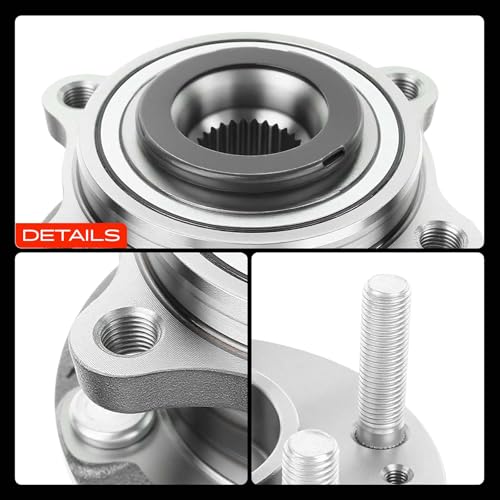 A-Premium Front Wheel Bearing and Hub Assembly with 5-Lug Compatible with Hyundai Sonata 2015-2019, Tucson 2016-2021, Veloster N 2020-2022, Nexo 2019-2023 & Kia Optima, Sportage, Cadenza