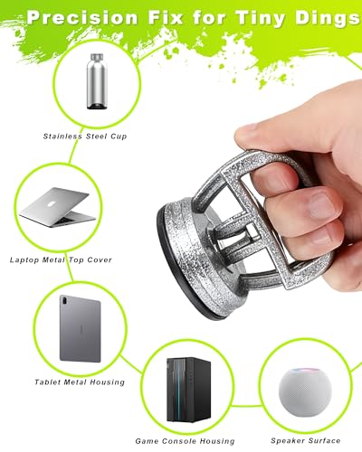 3 Pack Metal Dent Puller,Car Dent Puller,car dent Repair kit,Suction Cup Dent Puller,Aluminum Dent Remover Tool for Car Dents, Glass, Screen,Tiles & Objects Moving - color: A/3PCS Metal Suction Cup