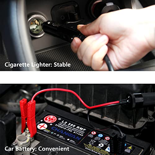 Trihelper Electric Car Jack Kit 12V Trailer Floor Jack Stands Set 3 Ton Vehicle Scissor Car Lift for Tire Change and Road Emergency with Impact Wrench