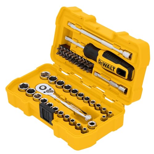 DEWALT 1/4" Drive 50 Pc Mechanics Tool Set (DWMT45422) - style: NEW 1/4" 50 Piece Set
