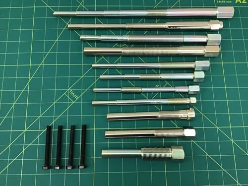 Hardened Primary & Secondary Clutch Puller Tool Kit, 13 Models | And Sizes of Clutch Puller Tools. Suitable for,Golf Carts,Arctic Cat, Kawasaki, Polaris Motorcycle