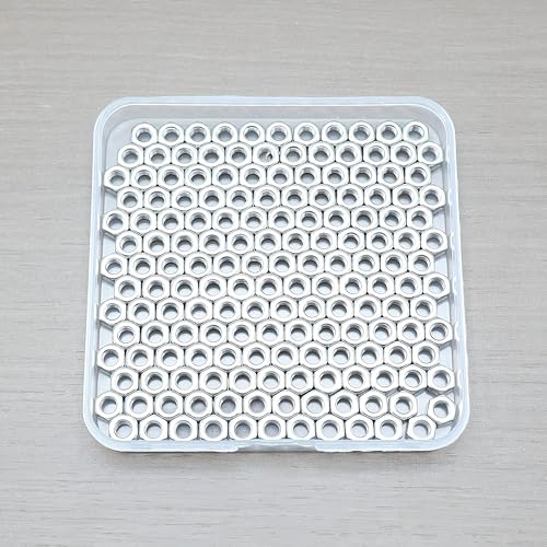 210 Pcs M5-0.8 Hex Nuts, 304 Stainless Steel | Standard Metric Coarse Thread, Hardware Nuts - size: M5 (210Pcs)