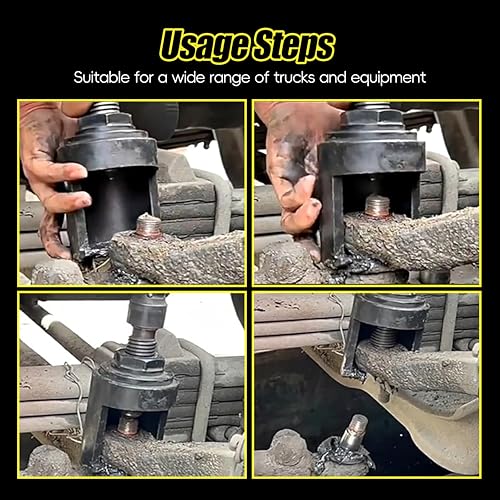 Truck Ball Joint Separator, 36mm Forks Ball Joint Puller, Heavy Duty Universal Ball Joint Removal Tool, 1 Pc Molding, Top Bead Design Suitable for Truck, Semi-Truck and Bus