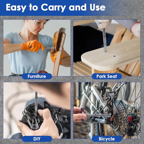 24 in 1 Magnetic Ratchet Screwdriver Set, Precision Repair Tool Kit with Detachable Handle & Multi Bits, Portable DIY Hand Tool Kit for Gifts, Computer, Bicycle, Furniture, Electronics