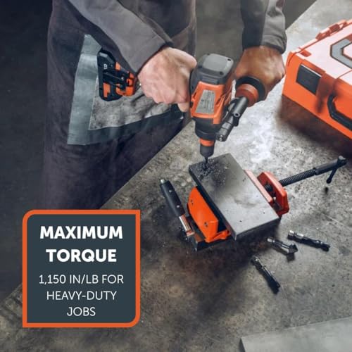 Fein 18V AS Cordless Hammer Drill/Driver with Hammer Function - Bare Tool - Brushless Motor, QuickIN Interface, 4-Speed Gearbox - ASCM 18-4 QMP AS, 71161661090 - style: ASCM 18-4 QMP AS
