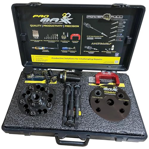 Milton PMXTOM410PROP Tommy Wheel Bearing Hub Puller Prokit Plus For Use With Subaru Vehicles, Includes Rail Accessory