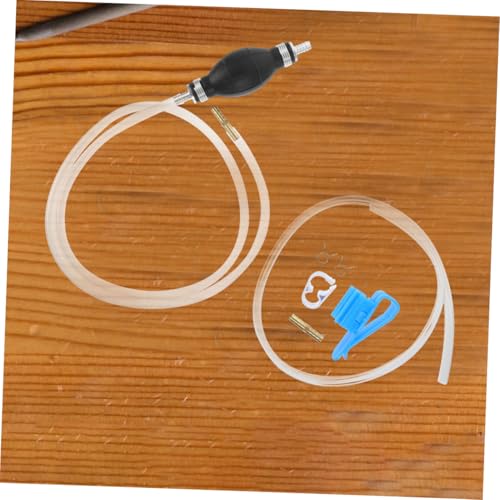 Manual Gasoline Transfer Pump Kit Siphon Hose for Fuel Oil Gasoline Extraction PVC Plastic Hand Siphon Pump for Cars Motorcycles