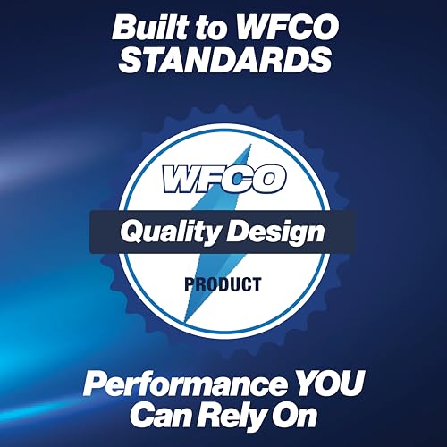 WFCO Genuine WF-9855-AD-CB RV Converter/Charger Deckmount 55Amp DC Output with Patented Auto Detect™ Technology Lead Acid Lithium Multi-Stage Charging